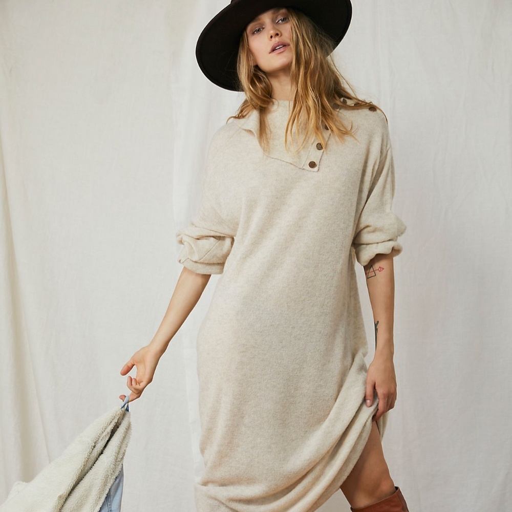 Free People Teddy Knit Dress